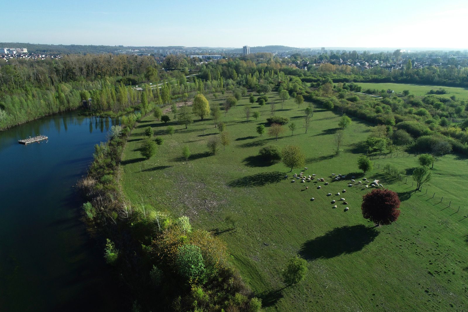 Visite du parc de la Haute-Ile
