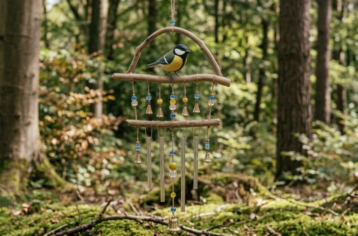 Création d'un carillon Oiseau [atelier créatif]