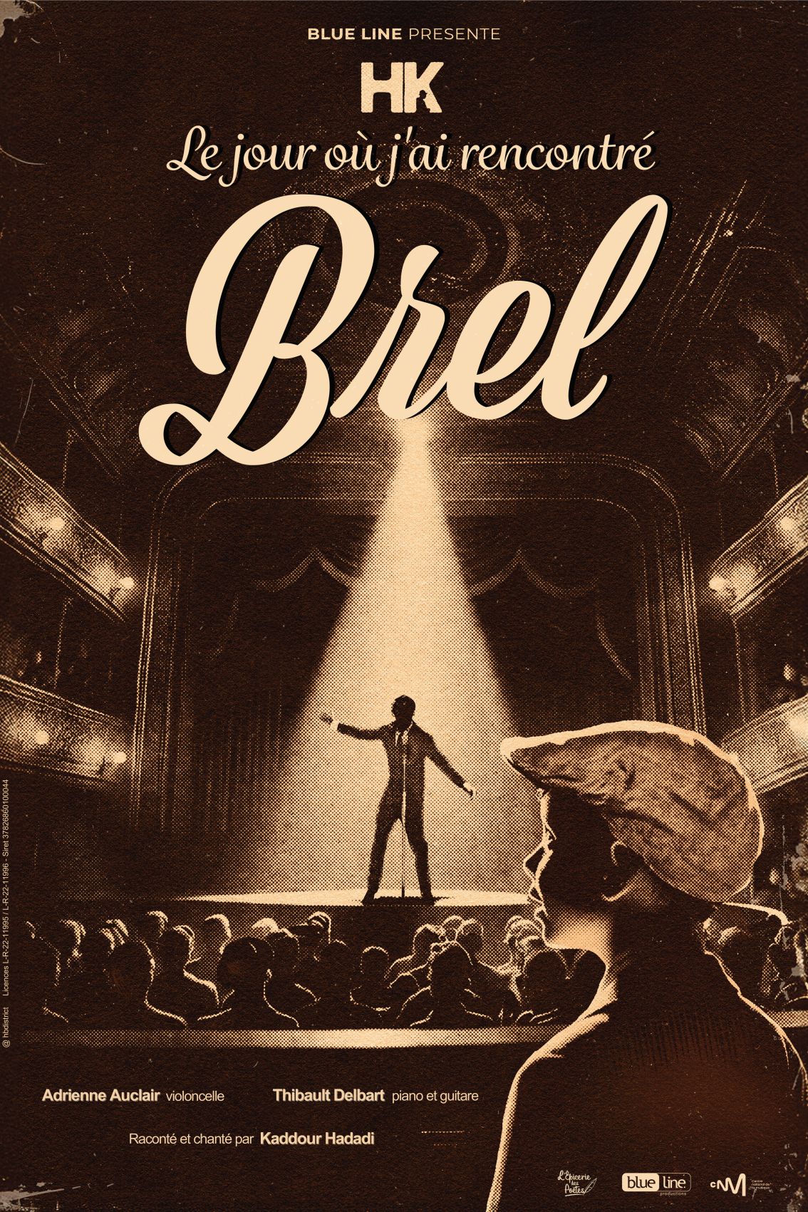 COMPLET // 07 novembre 2026 - "Le jour où j'ai rencontré Brel" à Trith-St-Léger (59)