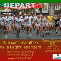 45eme Semi-marathon du 4ème Régiment Etranger