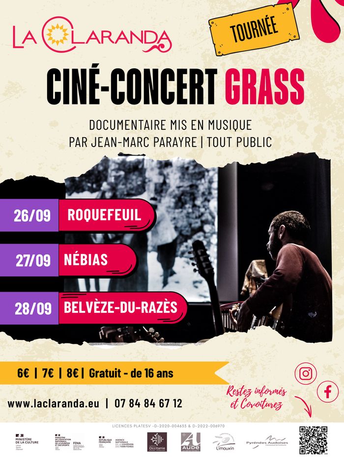 Tournée ciné-concert GRASS en HVA