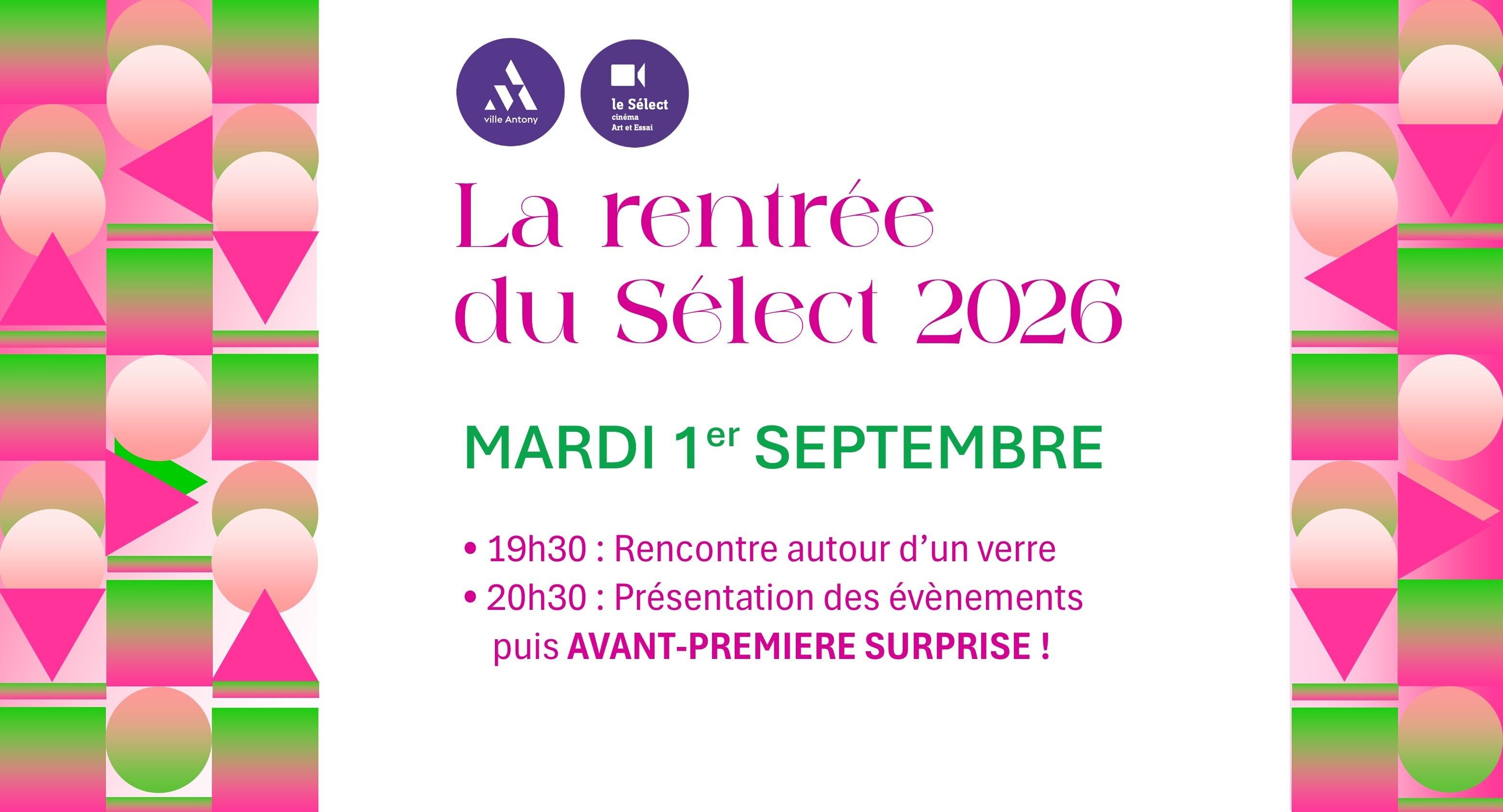 La Rentrée dui Sélect 2026