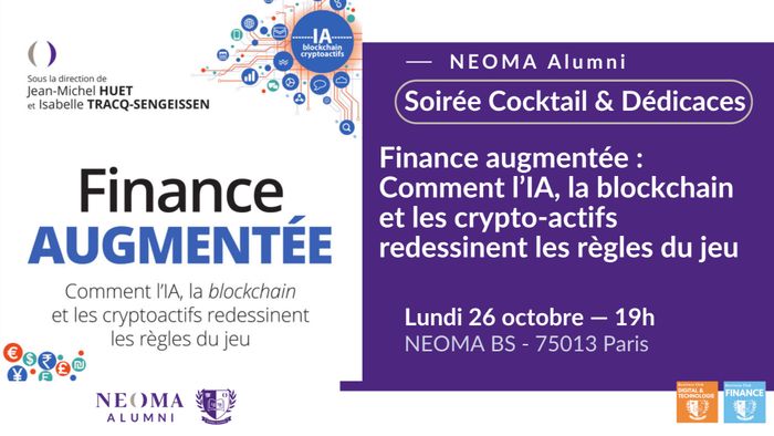 Soirée dédicace et cocktail | la finance augmentée