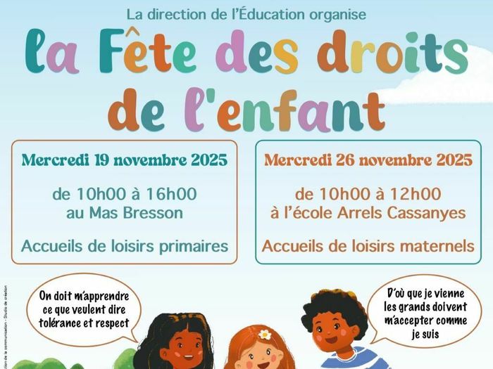 La fête des droits de l'enfant