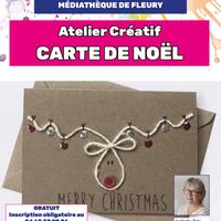 Atelier Créatif — Carte de Noël