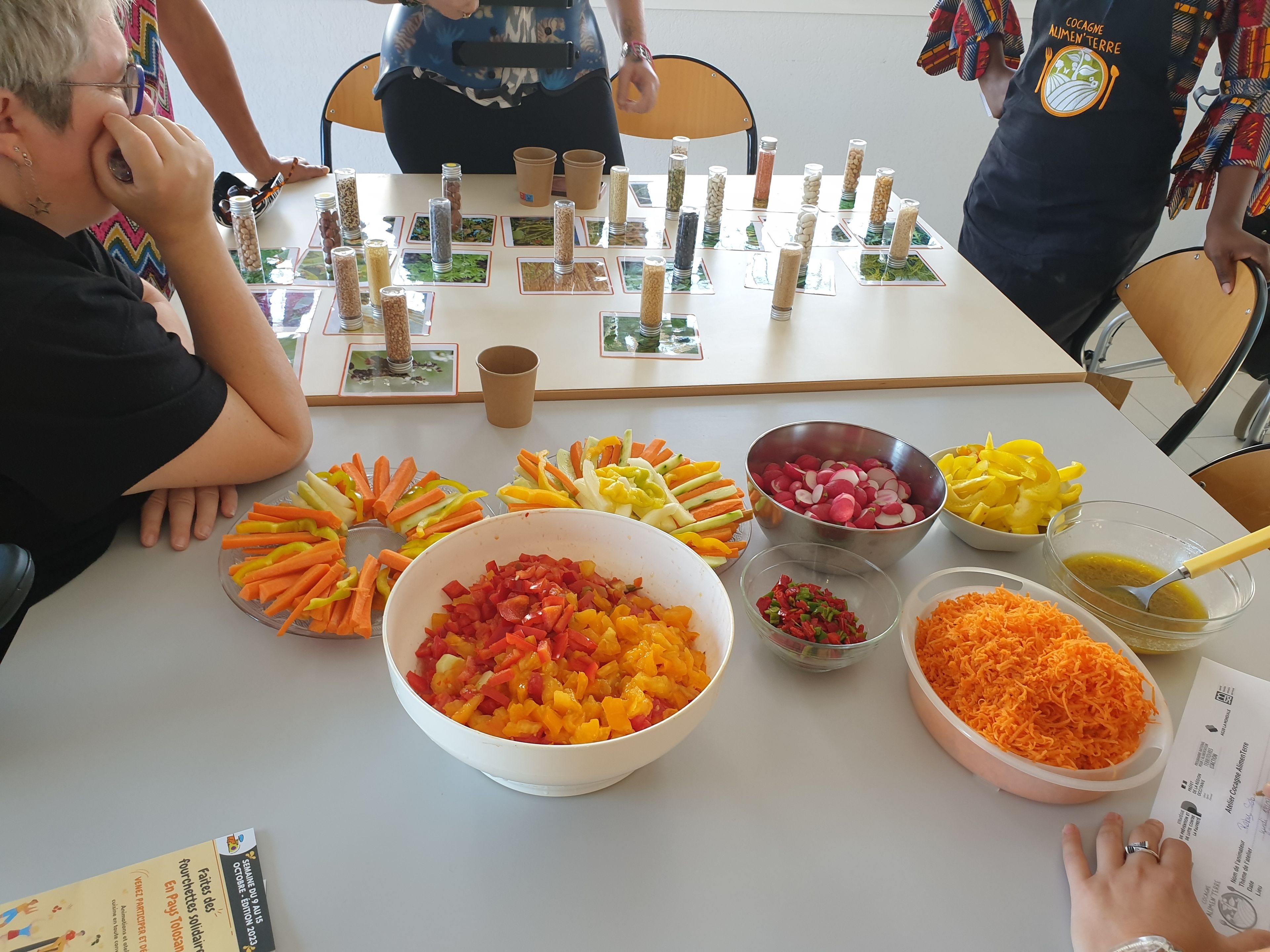 Atelier cuisine au centre social Odyssud