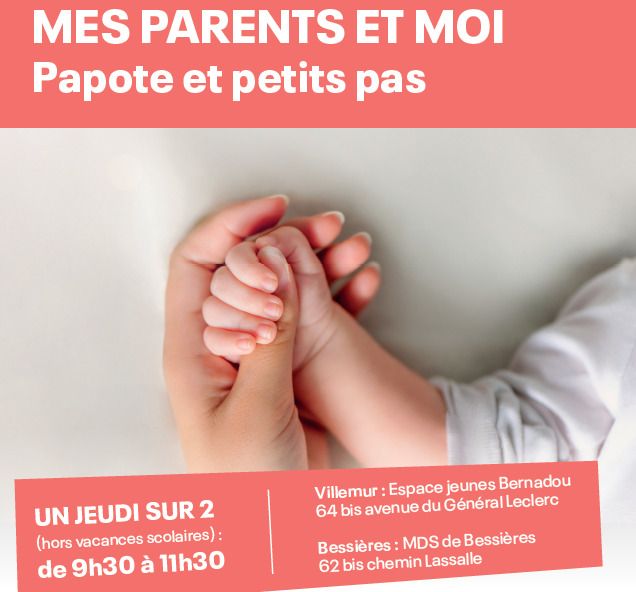 MES PARENTS ET MOI - Papote et petits pas