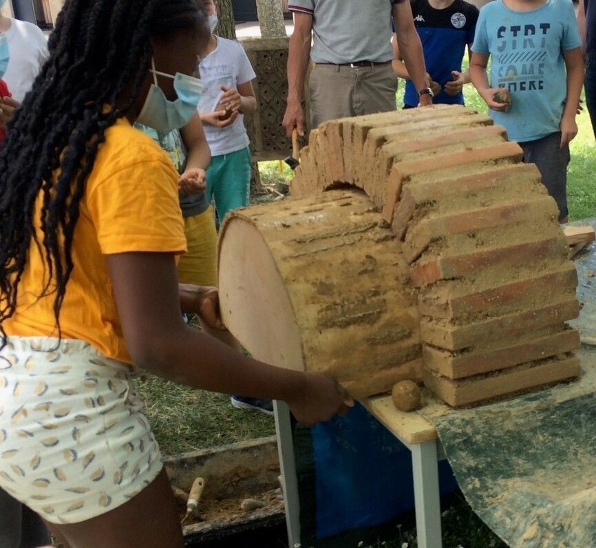 Atelier torchis et pans de bois
