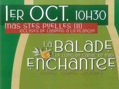 La balade enchantée le long du canal