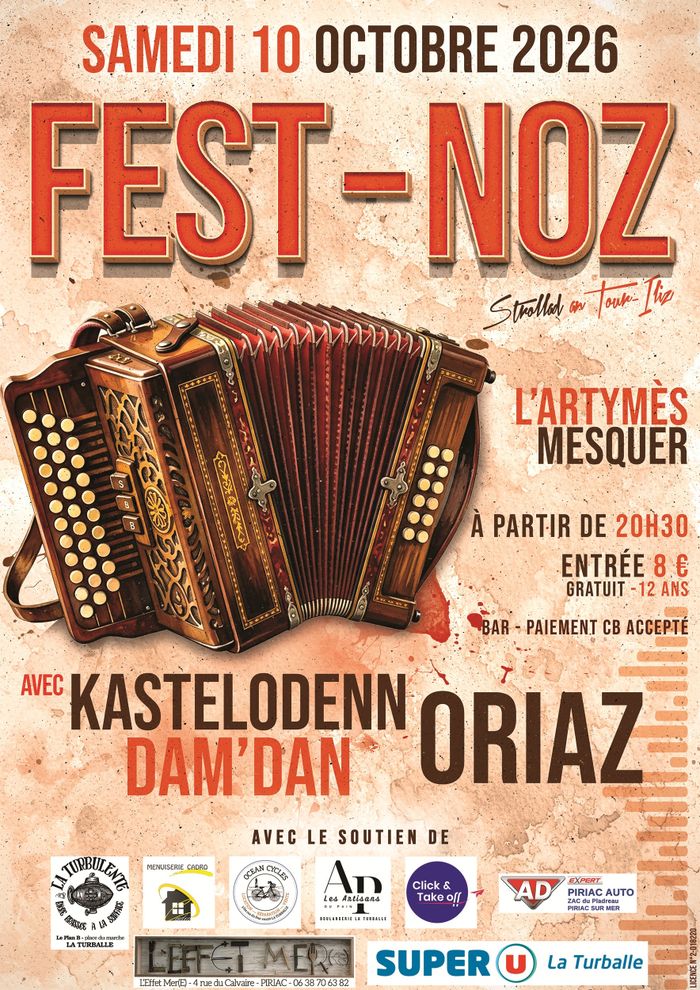 Affiche — Fez-Noz Strollad an Tour-Iliz