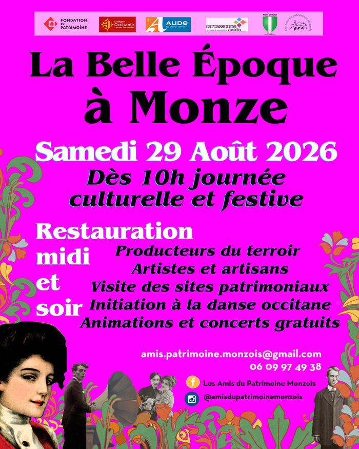 Affiche — La Belle Époque revient à Monze !