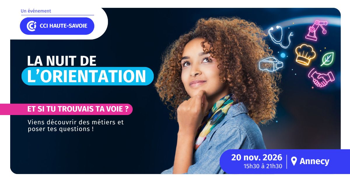 La Nuit de l'Orientation - Haute-Savoie 2026