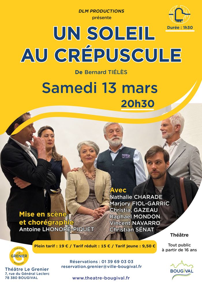 Une comédie de Bernard Tiélès, par la compagnie DLM Productions et mise en scène par Antoine Lhonoré-Piquet.