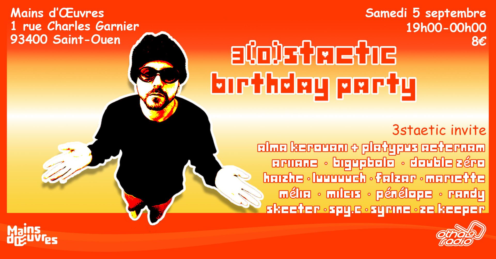 3(0)staetic birthday party