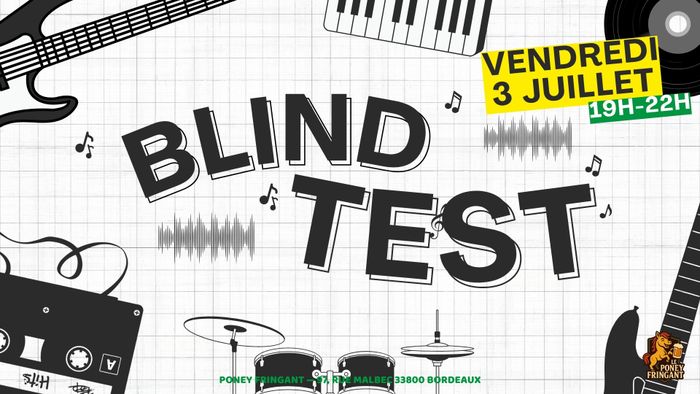 BLIND TEST avec la Maison des Jeux