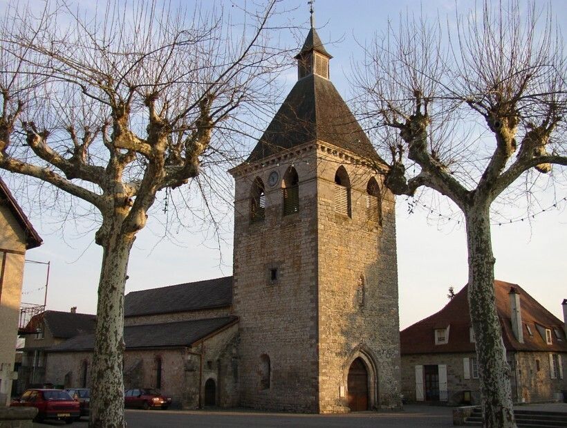 Visite commentée de l'église, de la salles des Gardes et découverte du village de Puybrun