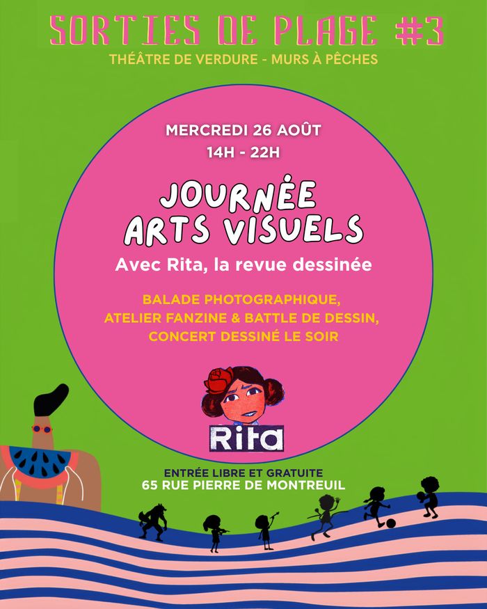 Affiche — Concert dessinée "Le petit chien qui voulait devenir chaman" avec la revue Rita