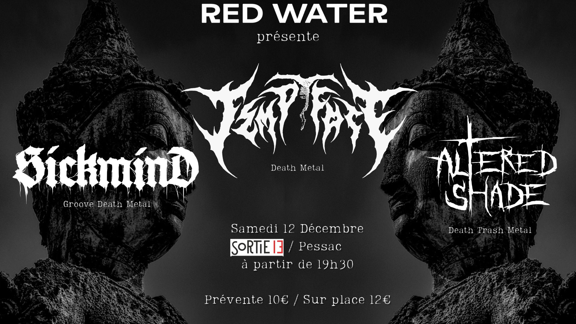 Tempt Fate / Sickmind / Altered Shade