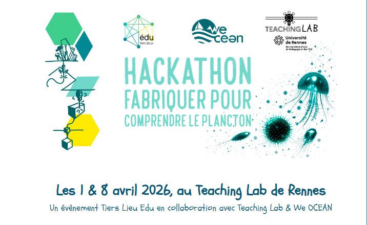 Accompagnez sur 2 jours le prototypage d'un outil pédagogique open source sur le plancton, reproductible en fablab et pensé pour l’éducation et la sensibilisation.