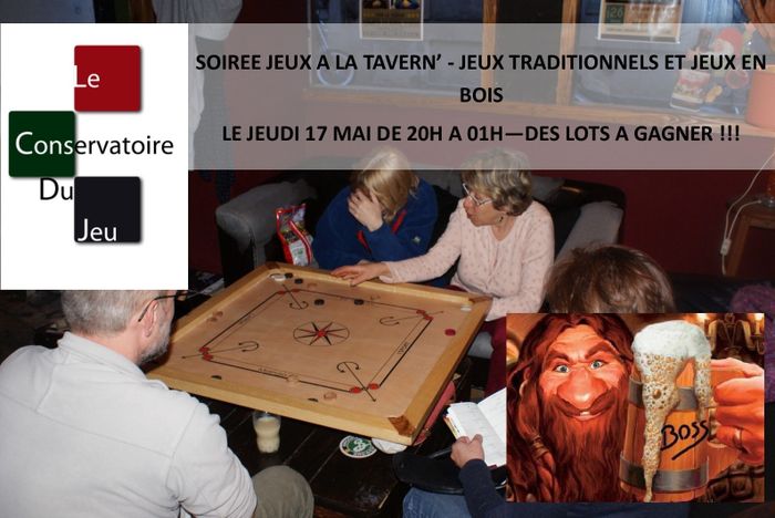 Soirée Jeux à la Tavern'