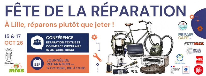 Fête de la réparation à Lille