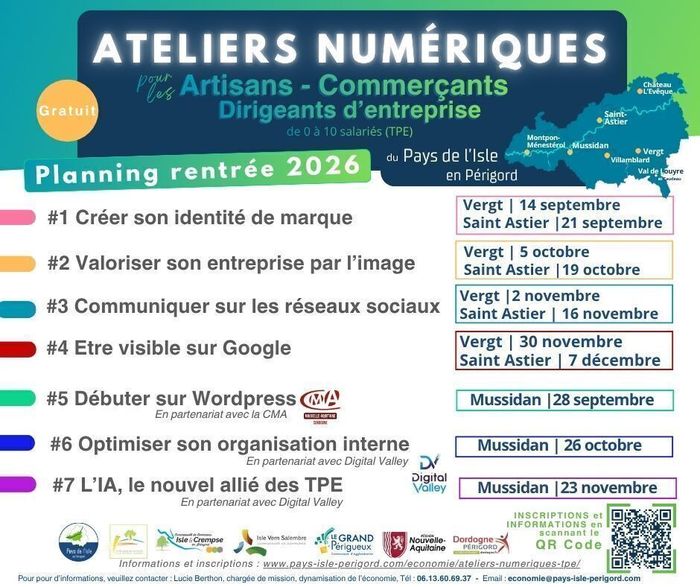 Atelier numérique : Optimiser son organisation interne