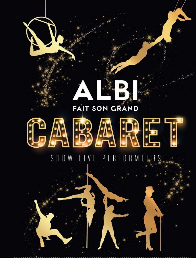 Affiche, Albi fait son Grand Cabaret