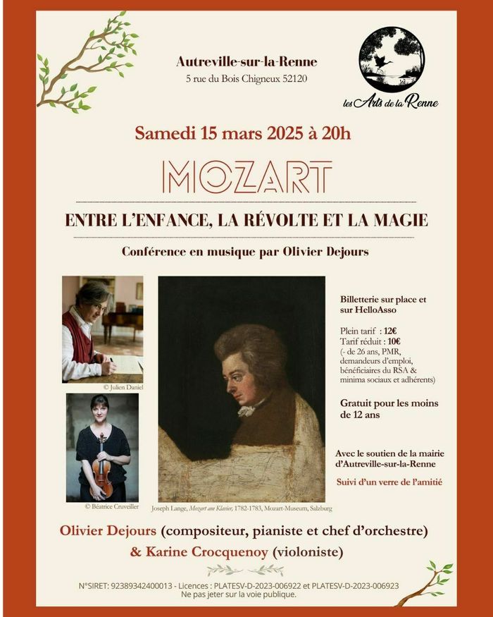 Mozart entre l'enfance, la révolte et la magie