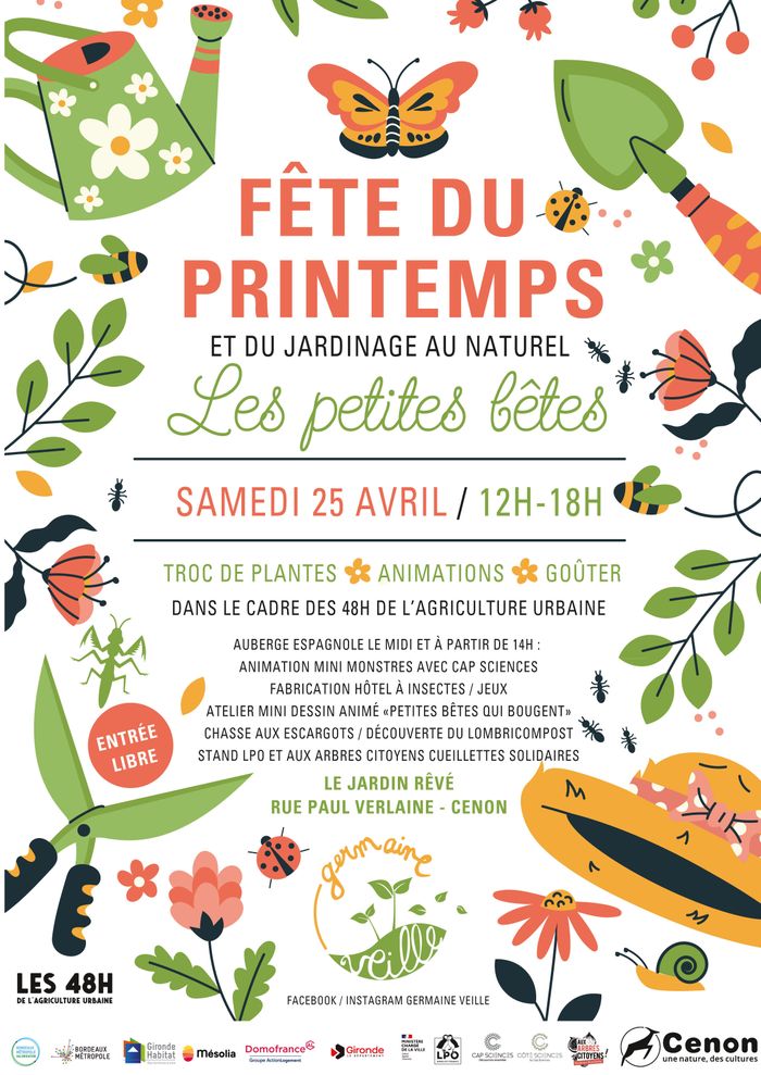 Fête du printemps : "Les petites bêtes"