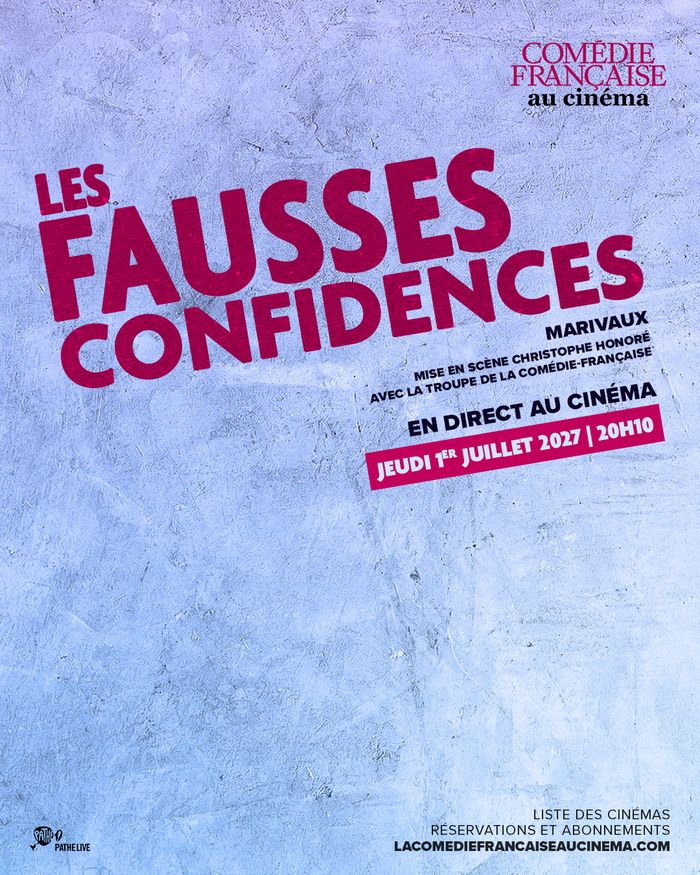 Comédie Française sur grand écran : Les Fausses confidences, en direct