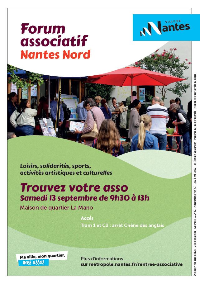 Forum des associations du quartier Nantes Nord