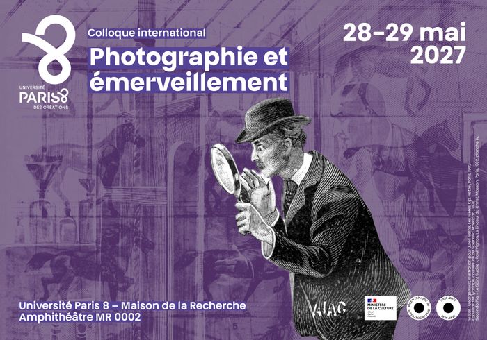 Affiche — Photographie et émerveillement — Colloque international