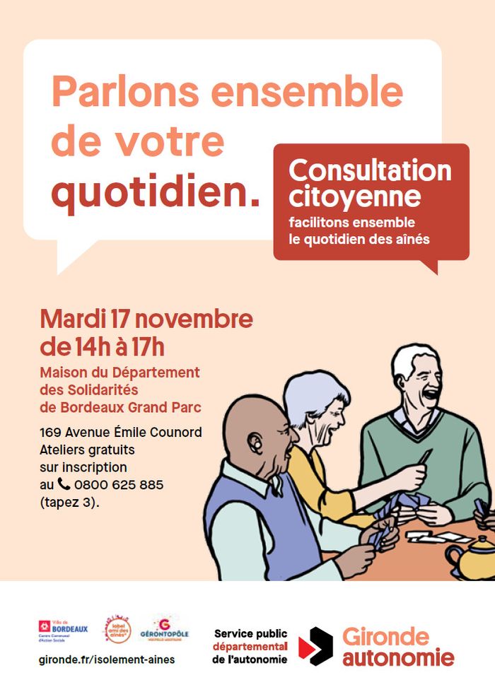 Parlons ensemble de votre quotidien