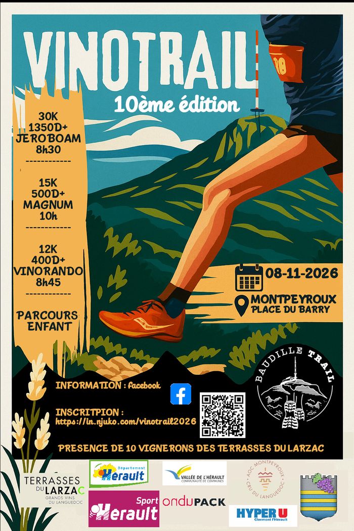 Vinotrail 8 novembre 2026