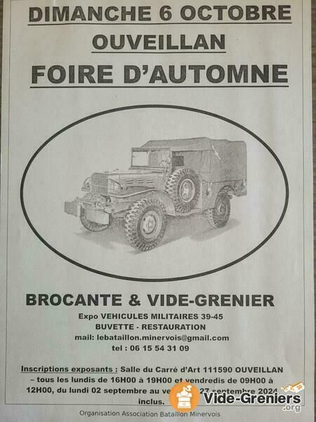 Vide grenier d'automne