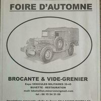 Vide grenier d'automne