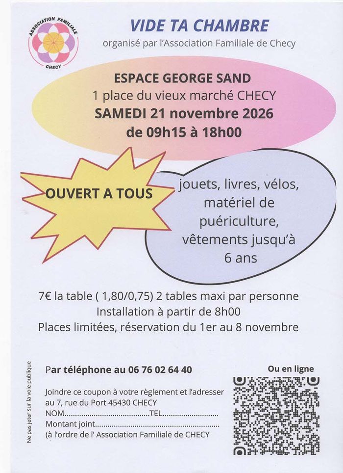 VIDE TA CHAMBRE