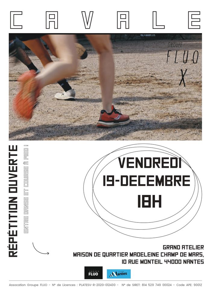 Sortie de résidence // Étape de création // Spectacle CAVALE