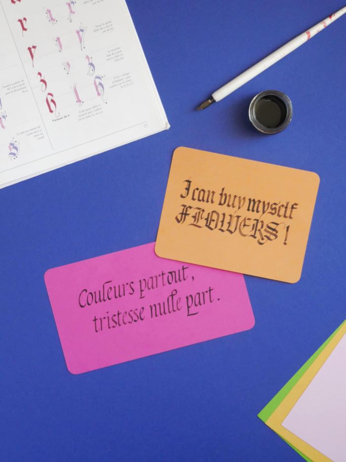 Atelier calligraphie