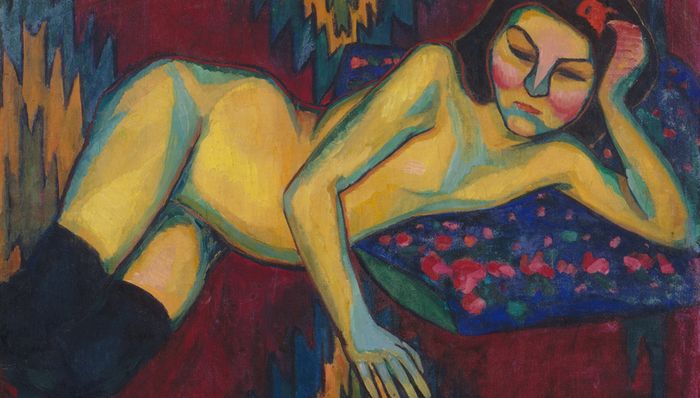 Découverte d'une œuvre des collections