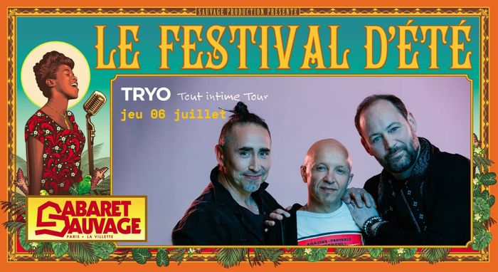 FESTIVAL D'ÉTÉ 2023 : TRYO