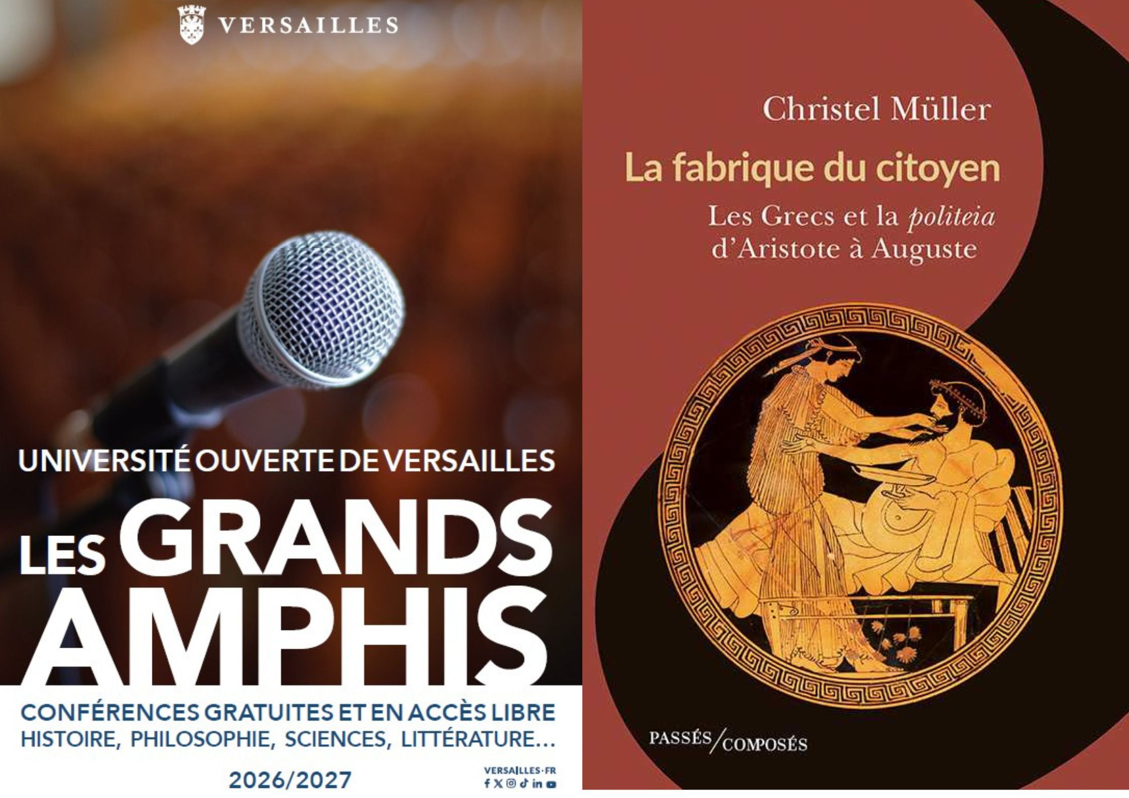 Les Grands Amphis : " La fabrique du citoyen. Les Grecs et la politeia d'Aristote à Auguste  ".
