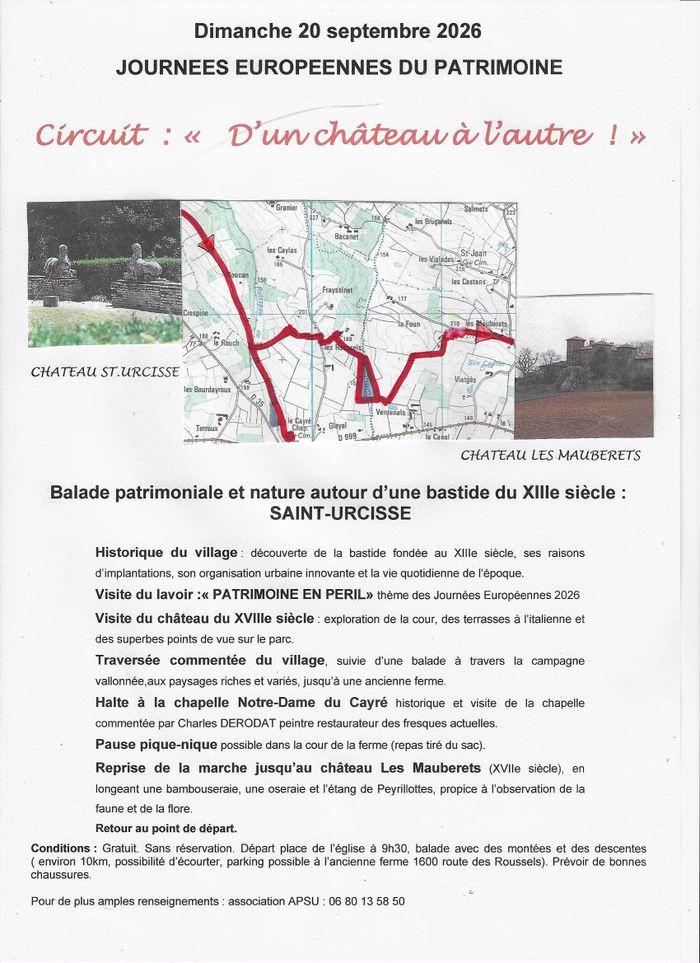 Circuit : "D'un château à l'autre !"