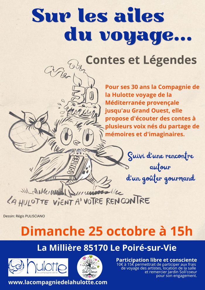 La Caravane des Contes de la Hulotte. Sur les ailes du voyage...