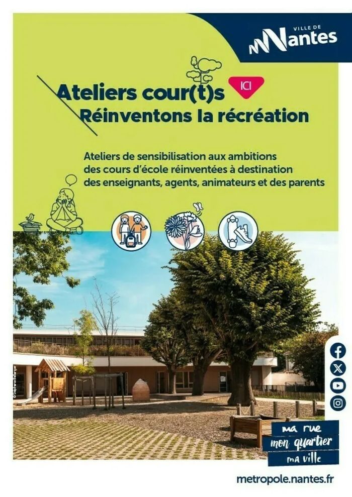 Ateliers cour(ts) : Égalité filles/garçons dans la cour de récréation