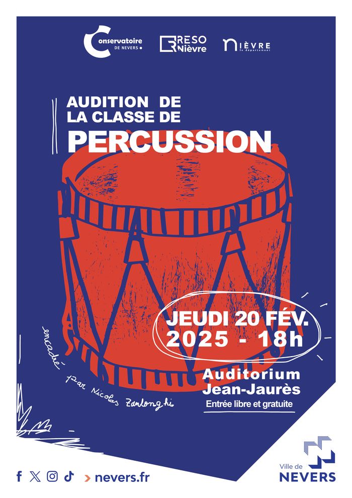 Audition de percussion
