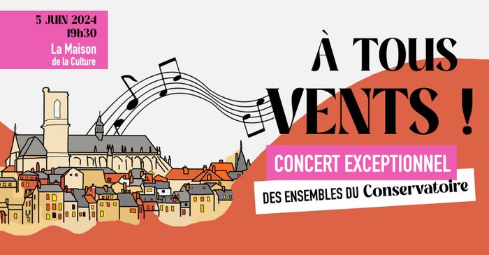 À tous vents ! - Grand concert des ensembles du conservatoire