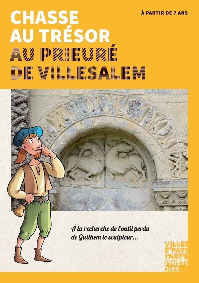 Chasse au trésor au Prieuré de Villesalem à Journet