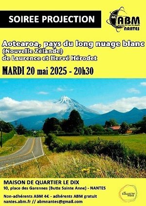 Soirée projection « Aotearoa, pays du long nuage blanc »