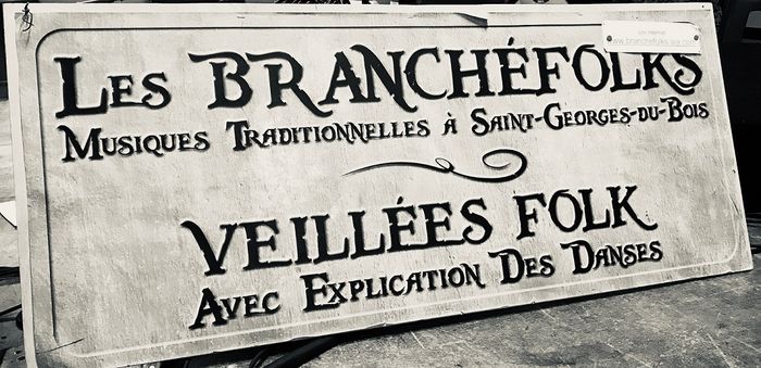 Affiche — Veillée folk
